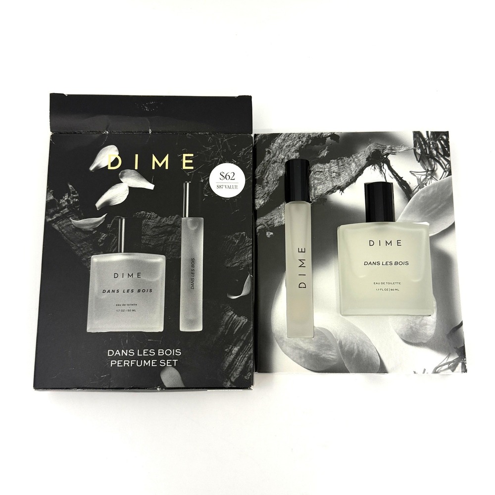 DIME Beauty Dans Les Bois  Set 1.7 oz + 0.34 oz Travel Spray NEW